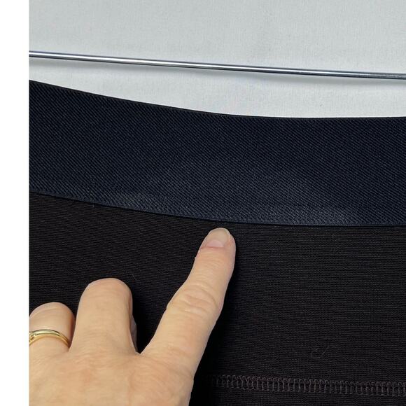 W by Worth Women's Brown Knit Pencil Skirt Size 6 Zip Back - Picture 6 of 7